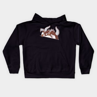 Cat Tabletop RPG Barbarian Kids Hoodie